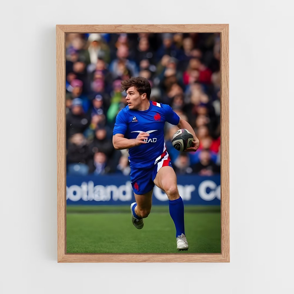 Poster En Mouvance – affiche Rugby (vue 4)